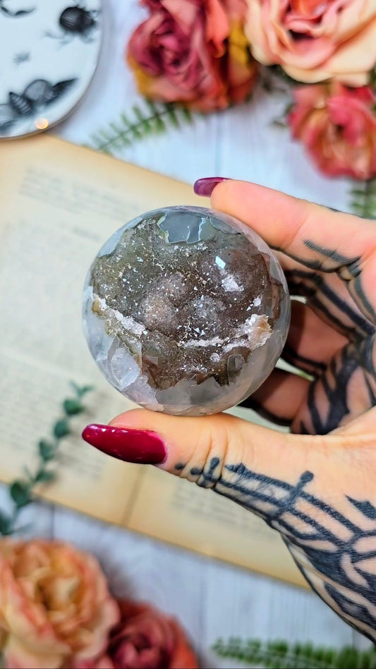 Druzy Rainbow Amethyst Sphere CS385