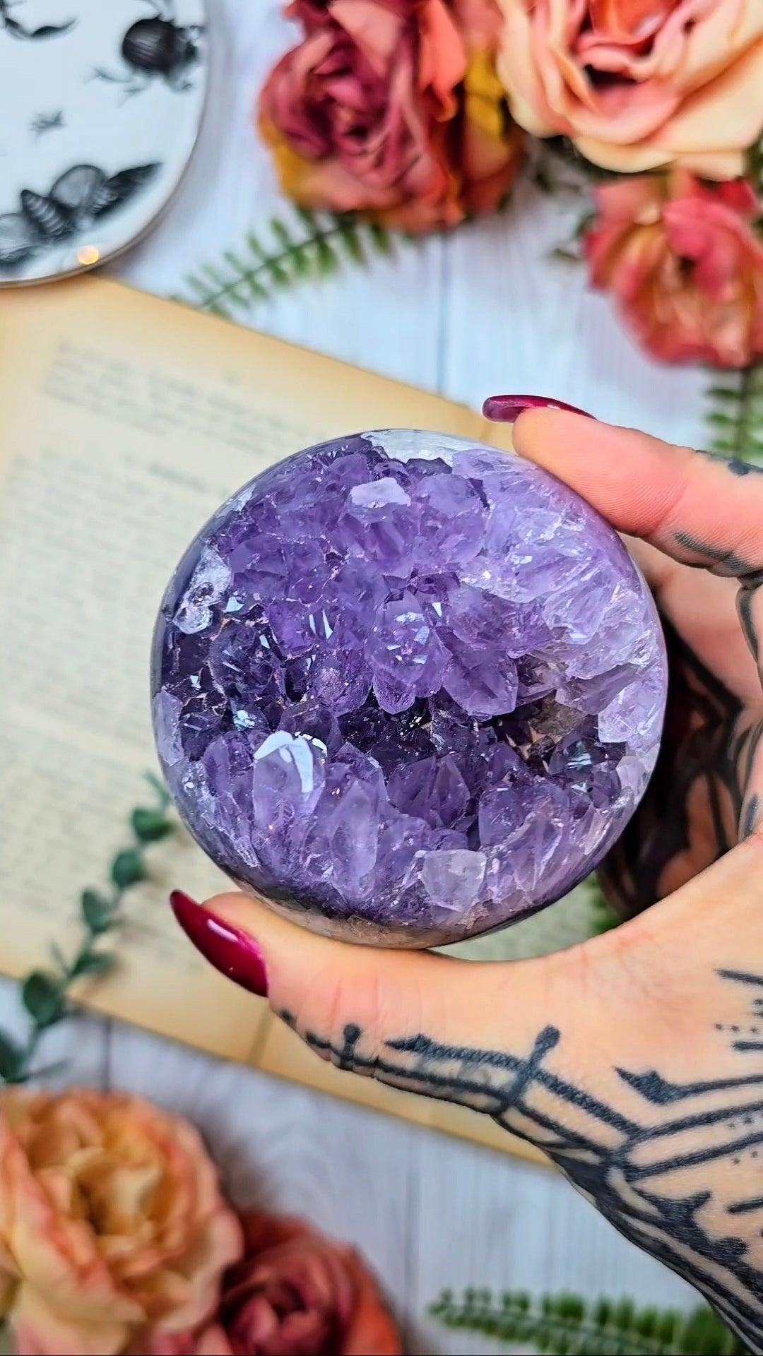 Druzy Amethyst Sphere CS388