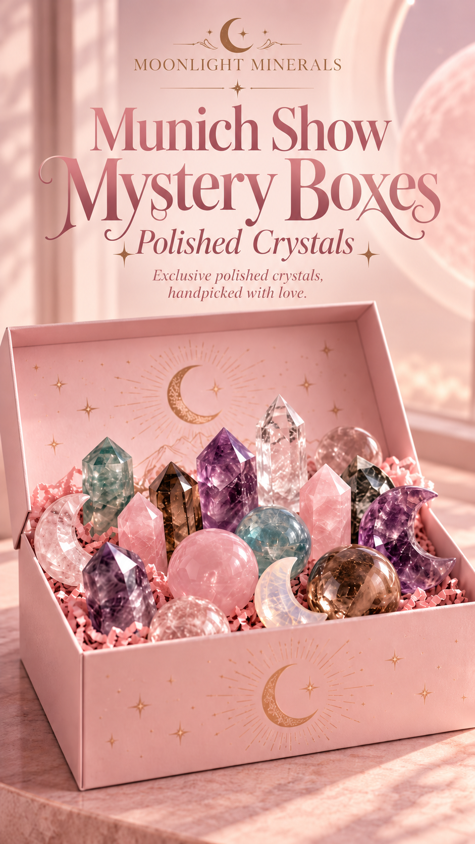 Munich Show Mystery Box (Polished Minerals only) 💞