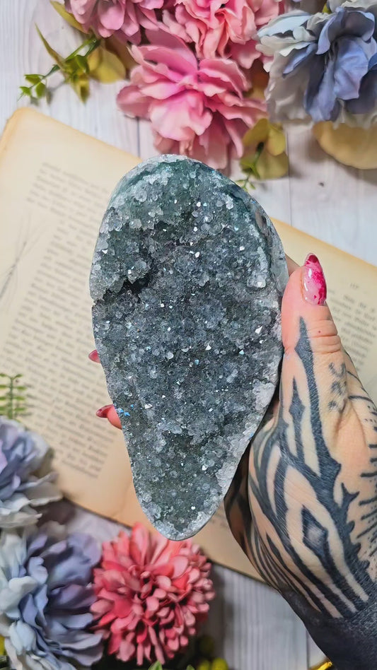 Rainbow Amethyst on Stand 48